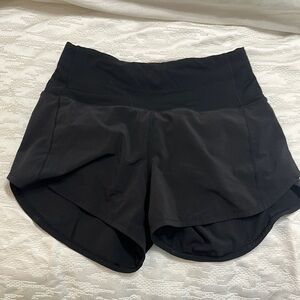 Women's Black Athletic Shorts
